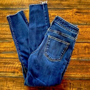 Universal Thread Dark Blue Ankle Jeans from Target